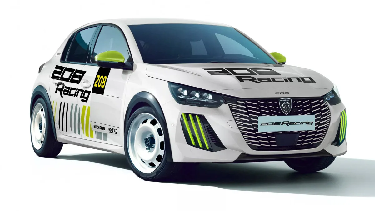 Stellantis Unveils New Peugeot 208 Racing Rally Car