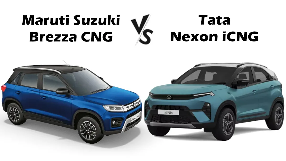 Tata Nexon CNG vs Maruti Brezza CNG