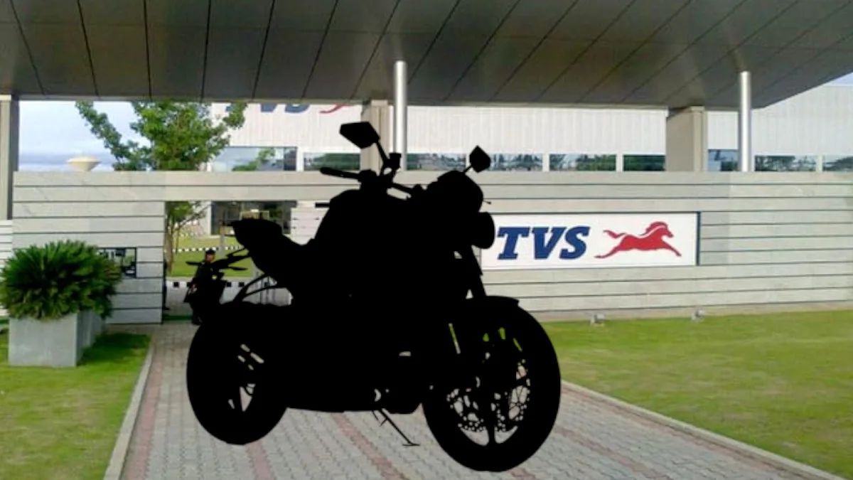 TVS 300cc Adventure motorcycle