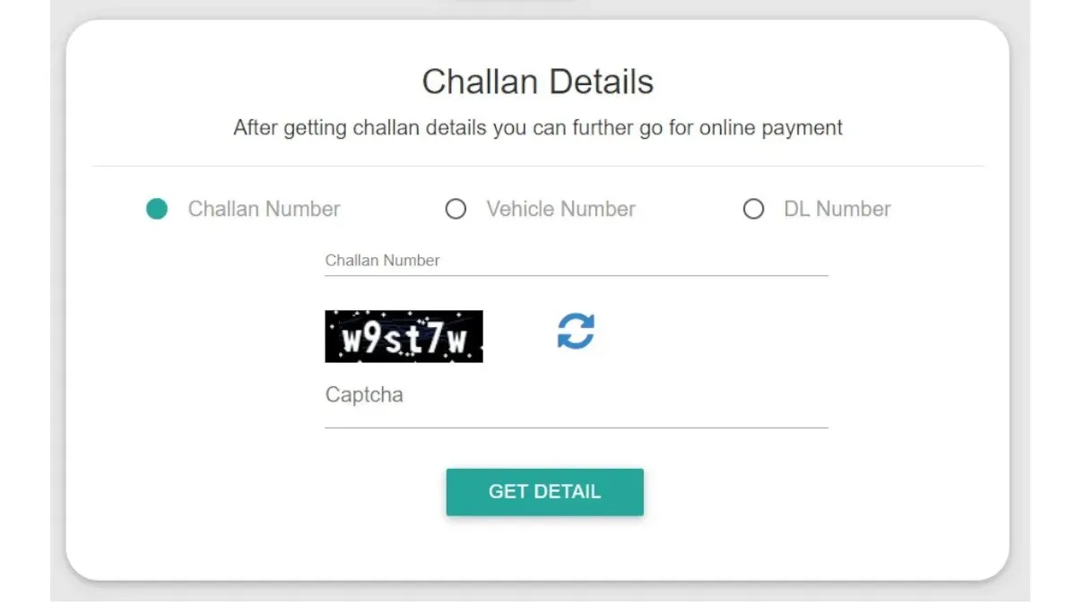 How to Check Your Traffic Challan Online